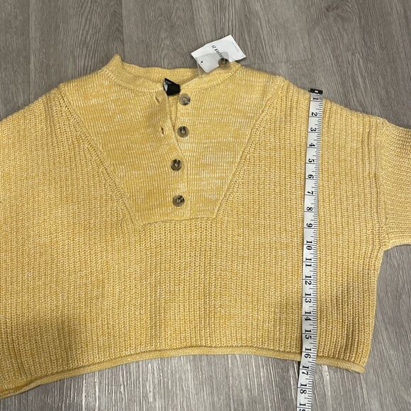 Womens Sweater Large Knitted Cropped Winter Boxy Relaxed Fit Soft Cozy Casual - Picture 5 of 7